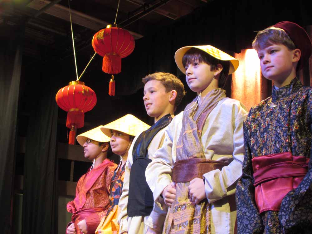 Year 6 Production of 'Mulan', March 2016